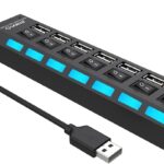 HUB USB DE 7 PUERTOS CON INTERRUPTORES