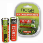 PILAS AA RECARGABLES NOGA 2700 MAH