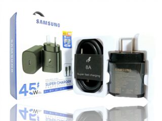 CARGADOR SAMSUNG DE 45W CON CABLE USB C